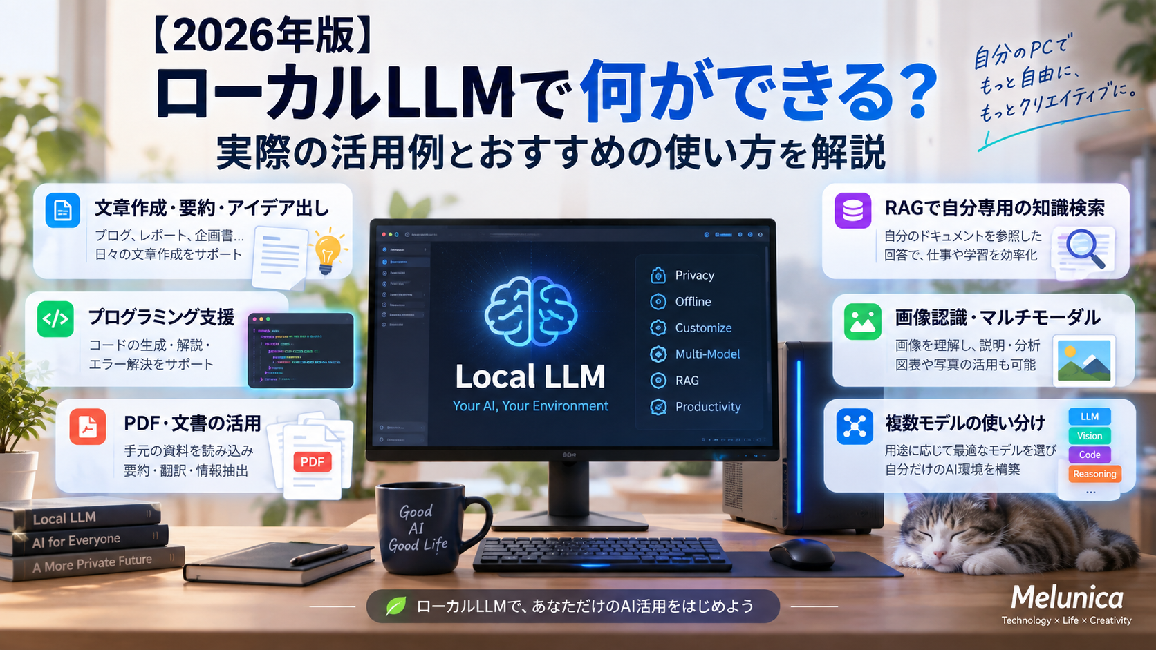 ローカルLLMでできることと実際の活用例